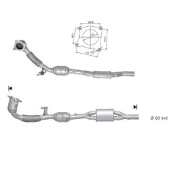 Magnaflow Katalyzátor na AUDI