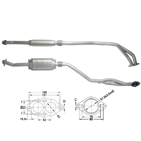 DPF a katalyzátory Magnaflow pre konkrétny model Magnaflow Katalyzátor na BMW | race-shop.sk