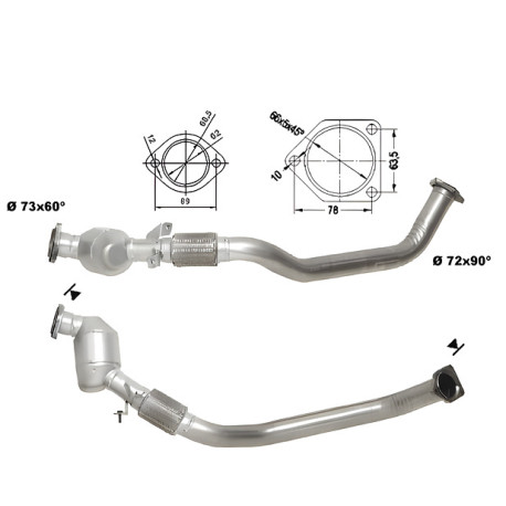 DPF a katalyzátory Magnaflow pre konkrétny model Magnaflow Katalyzátor na BMW | race-shop.sk