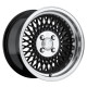 ALU disky klutch Klutch SL1 15x8,5 ET17 4x100 Gloss Black w/ Machined Lip | race-shop.sk