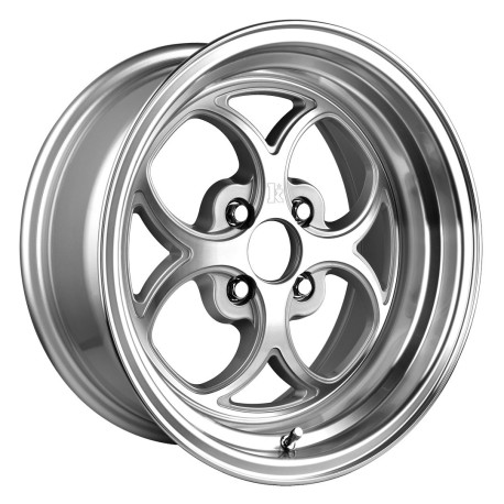 ALU disky klutch Klutch SL2 16x8 ET10 4x100 Silver Machined Face | race-shop.sk