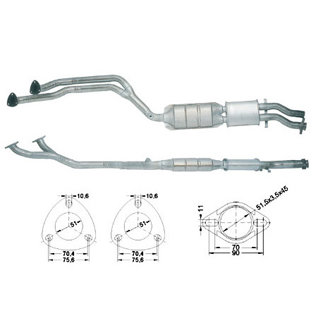 DPF a katalyzátory Magnaflow pre konkrétny model Magnaflow Katalyzátor na BMW | race-shop.sk