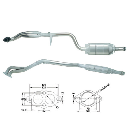 DPF a katalyzátory Magnaflow pre konkrétny model Magnaflow Katalyzátor na BMW | race-shop.sk