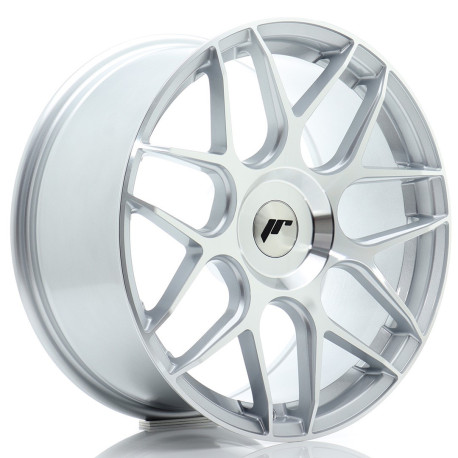 Hliníkové disky Japan Racing JR18 18x8,5 ET35 5x114,3 Silver Machined | race-shop.sk