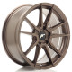 Hliníkové disky Japan Racing JR21 18x8 ET36 5x112 Matt Bronze | race-shop.sk