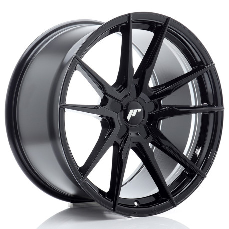 Hliníkové disky Japan Racing JR21 19x9,5 ET45 5x120 Gloss black | race-shop.sk