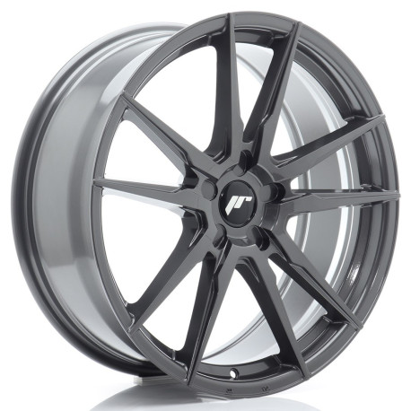 Hliníkové disky Japan Racing JR21 20x8,5 ET33 5x120 Hyper Gray | race-shop.sk
