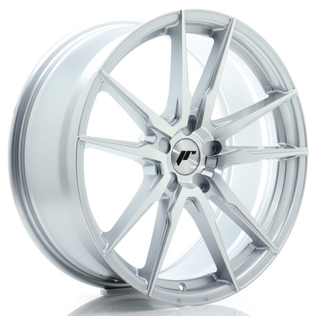 Hliníkové disky Japan Racing JR21 20x8,5 ET41 5x112 Silver Machined | race-shop.sk