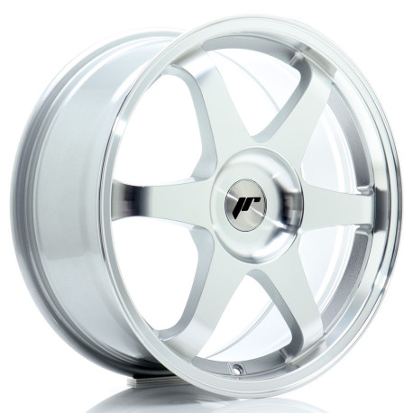 Hliníkové disky Japan Racing JR3 18x8 ET43 5x114,3 Silver Machined | race-shop.sk