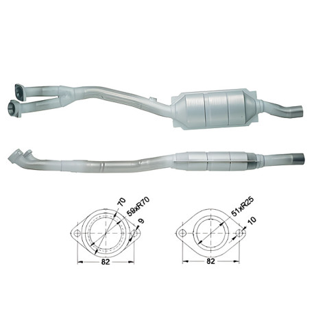 DPF a katalyzátory Magnaflow pre konkrétny model Magnaflow Katalyzátor na BMW | race-shop.sk