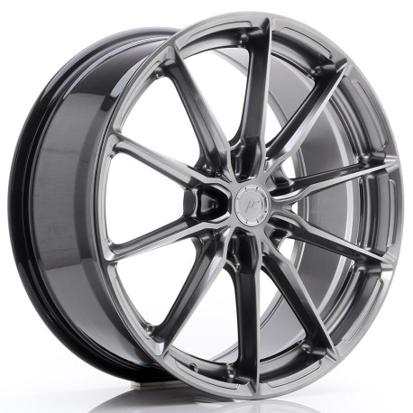Hliníkové disky Japan Racing JR37 20x8,5 ET25 5x112 Hyper Black | race-shop.sk