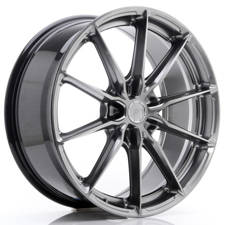 Hliníkové disky Japan Racing JR37 20x8,5 ET25 5x112 Hyper black | race-shop.sk