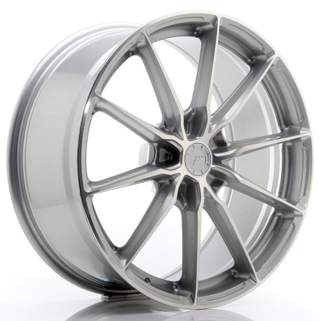 Hliníkové disky Japan Racing JR37 20x9 ET35 5x120 Silver Machined | race-shop.sk