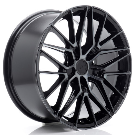 Hliníkové disky Japan Racing JR38 19x8,5 ET35 5x112 black Machined | race-shop.sk