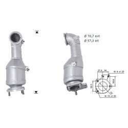Magnaflow Katalyzátor na CHEVROLET
