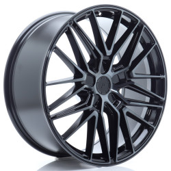 Japan Racing JR38 21x9 ET21 5x112 Black Brushed