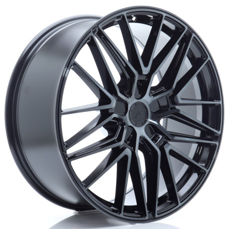 Hliníkové disky Japan Racing JR38 21x9 ET35 5x112black Brushed | race-shop.sk