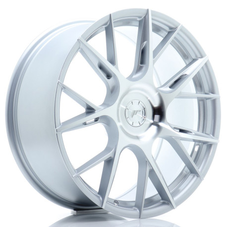 Hliníkové disky Japan Racing JR42 19x8,5 ET35 5x120 Silver Machined | race-shop.sk
