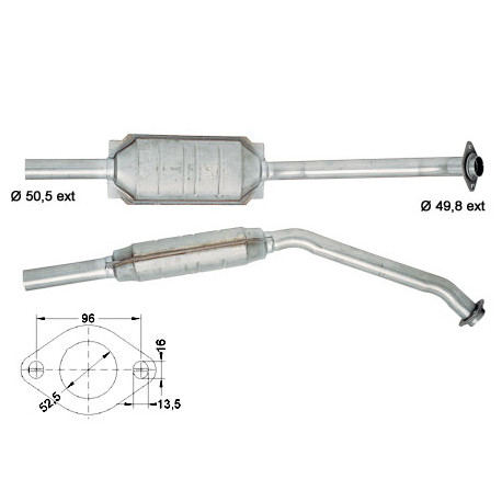 DPF a katalyzátory Magnaflow pre konkrétny model Magnaflow Katalyzátor na CHRYSLER | race-shop.sk