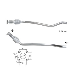 Magnaflow Katalyzátor na CHRYSLER
