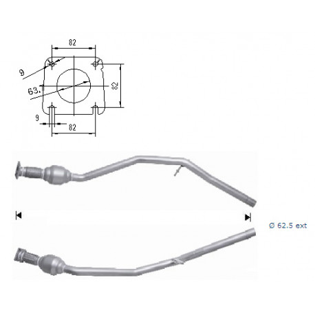 DPF a katalyzátory Magnaflow pre konkrétny model Magnaflow Katalyzátor na CHRYSLER | race-shop.sk