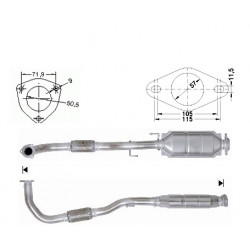 Magnaflow Katalyzátor na CHRYSLER JEEP