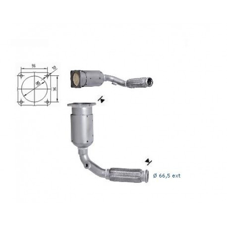 DPF a katalyzátory Magnaflow pre konkrétny model Magnaflow Katalyzátor na CITROËN PEUGEOT | race-shop.sk