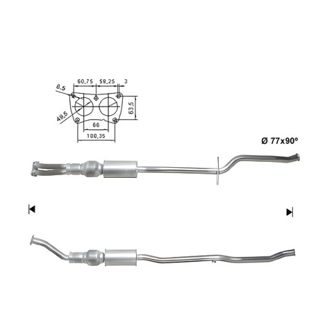 DPF a katalyzátory Magnaflow pre konkrétny model Magnaflow Katalyzátor na CITROËN | race-shop.sk