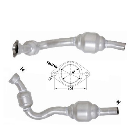 DPF a katalyzátory Magnaflow pre konkrétny model Magnaflow Katalyzátor na CITROËN FIAT LANCIA PEUGEOT | race-shop.sk