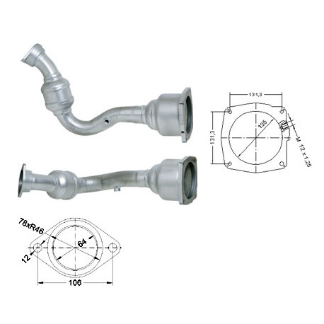 DPF a katalyzátory Magnaflow pre konkrétny model Magnaflow Katalyzátor na CITROËN FIAT LANCIA PEUGEOT | race-shop.sk