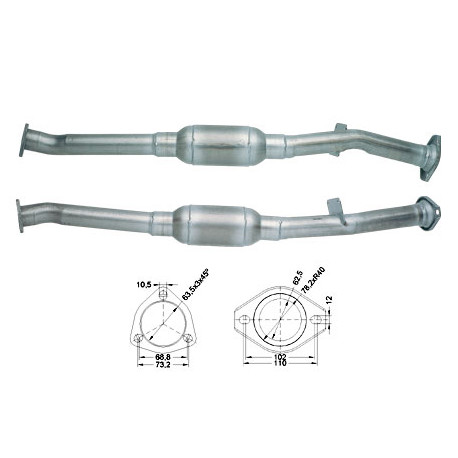 DPF a katalyzátory Magnaflow pre konkrétny model Magnaflow Katalyzátor na CITROËN FIAT PEUGEOT | race-shop.sk