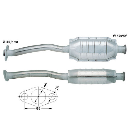 DPF a katalyzátory Magnaflow pre konkrétny model Magnaflow Katalyzátor na CITROËN PEUGEOT | race-shop.sk