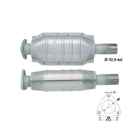 DPF a katalyzátory Magnaflow pre konkrétny model Magnaflow Katalyzátor na FIAT LANCIA | race-shop.sk