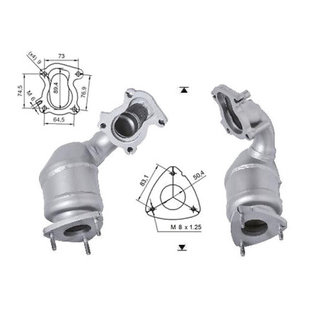 DPF a katalyzátory Magnaflow pre konkrétny model Magnaflow Katalyzátor na FIAT | race-shop.sk