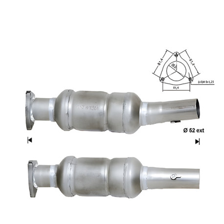 DPF a katalyzátory Magnaflow pre konkrétny model Magnaflow Katalyzátor na FIAT | race-shop.sk