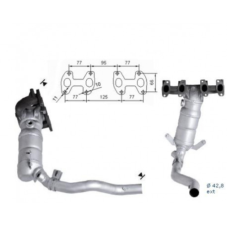 DPF a katalyzátory Magnaflow pre konkrétny model Magnaflow Katalyzátor na FIAT | race-shop.sk