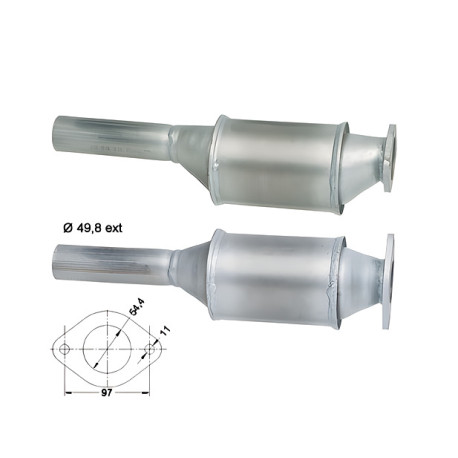 DPF a katalyzátory Magnaflow pre konkrétny model Magnaflow Katalyzátor na FIAT | race-shop.sk