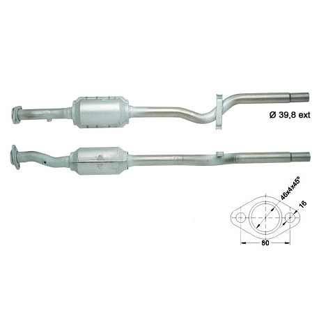DPF a katalyzátory Magnaflow pre konkrétny model Magnaflow Katalyzátor na FIAT | race-shop.sk