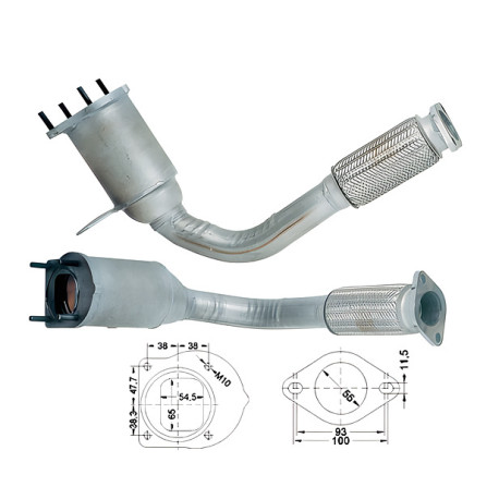 DPF a katalyzátory Magnaflow pre konkrétny model Magnaflow Katalyzátor na FORD | race-shop.sk