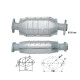 DPF a katalyzátory Magnaflow pre konkrétny model Magnaflow Katalyzátor na FORD | race-shop.sk