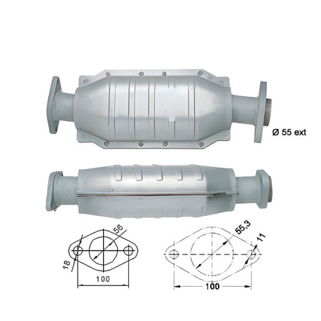 DPF a katalyzátory Magnaflow pre konkrétny model Magnaflow Katalyzátor na FORD | race-shop.sk
