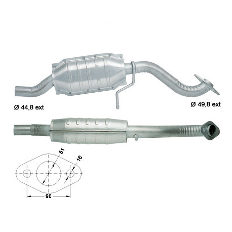 DPF a katalyzátory Magnaflow pre konkrétny model Magnaflow Katalyzátor na FORD | race-shop.sk