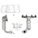 DPF a katalyzátory Magnaflow pre konkrétny model Magnaflow Katalyzátor na FORD | race-shop.sk