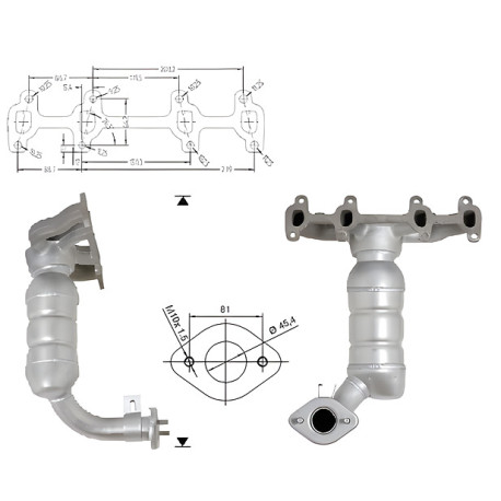 DPF a katalyzátory Magnaflow pre konkrétny model Magnaflow Katalyzátor na FORD | race-shop.sk