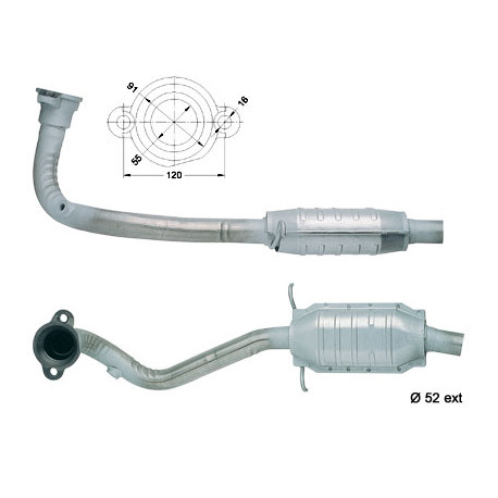 DPF a katalyzátory Magnaflow pre konkrétny model Magnaflow Katalyzátor na FORD | race-shop.sk