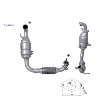 DPF a katalyzátory Magnaflow pre konkrétny model Magnaflow Katalyzátor na FORD FORD | race-shop.sk