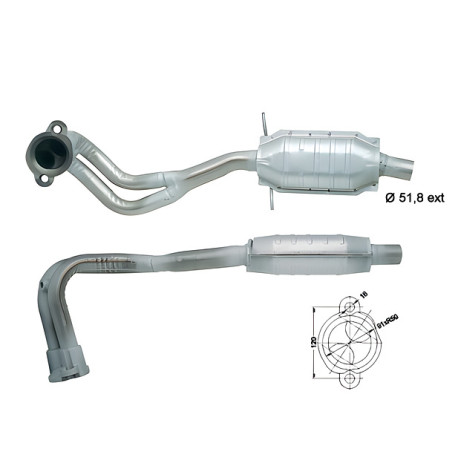 DPF a katalyzátory Magnaflow pre konkrétny model Magnaflow Katalyzátor na FORD | race-shop.sk