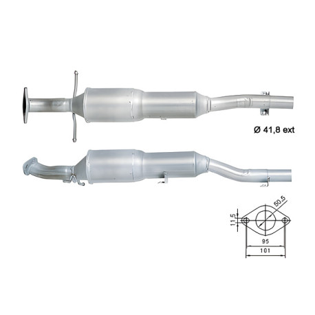 DPF a katalyzátory Magnaflow pre konkrétny model Magnaflow Katalyzátor na FORD | race-shop.sk