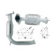 DPF a katalyzátory Magnaflow pre konkrétny model Magnaflow Katalyzátor na FORD | race-shop.sk