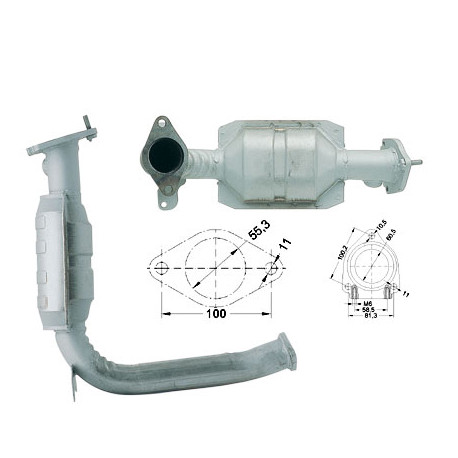 DPF a katalyzátory Magnaflow pre konkrétny model Magnaflow Katalyzátor na FORD | race-shop.sk